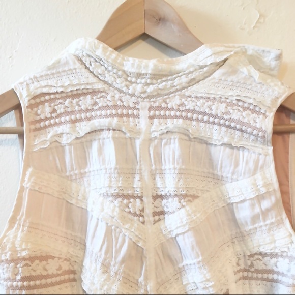 LIKE NEW Cinq A Sept Nile dress, ivory womens size small - Picture 8 of 14